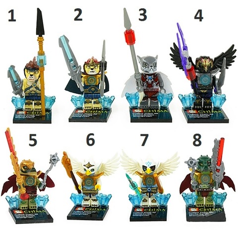 Minifigures Legends of Chima Blocks Building