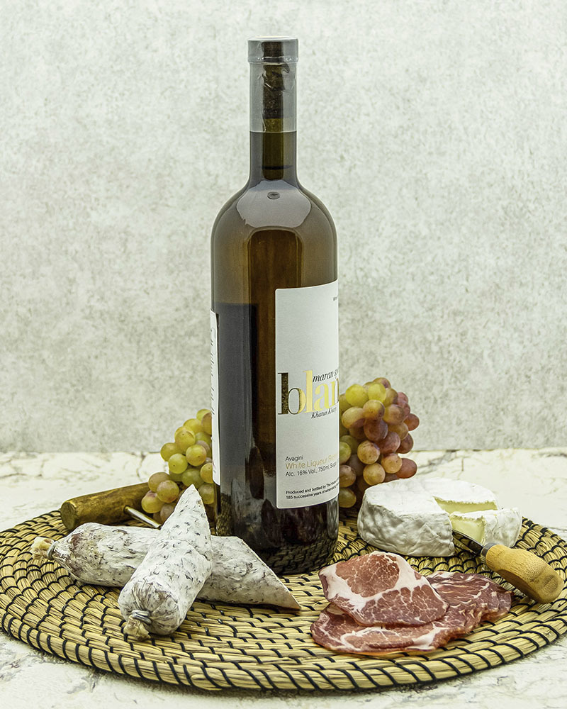 Вино Maran Winery Авагини Белое Ликерное 2010 г.у. 16,0% 0,75 л