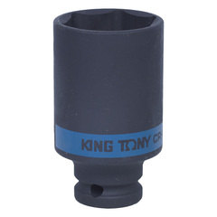 KING TONY (443538M) Головка торцевая ударная глубокая шестигранная 1/2", 38 мм