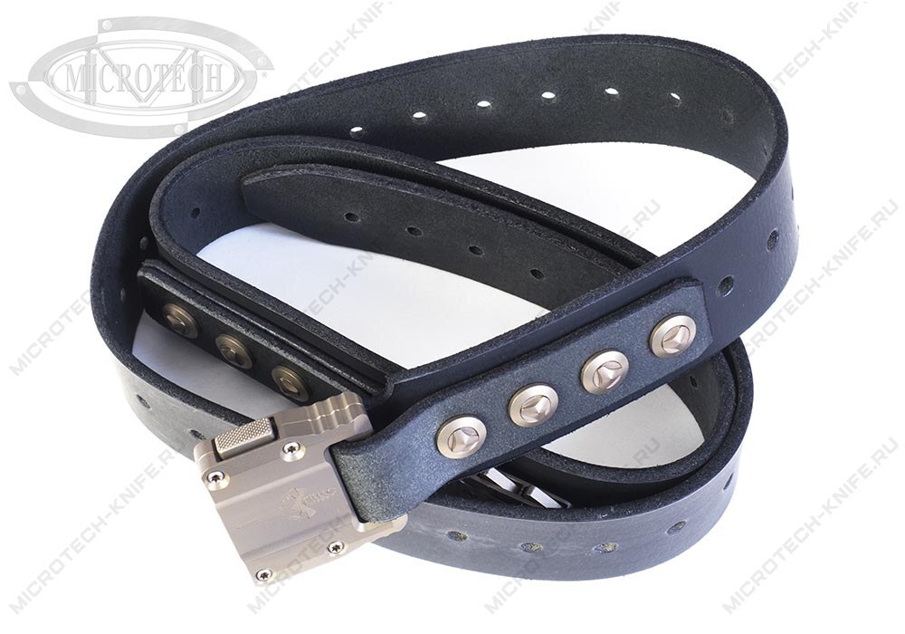 Набор подарочный Ремень APIS Black & Tactical Beard Comb