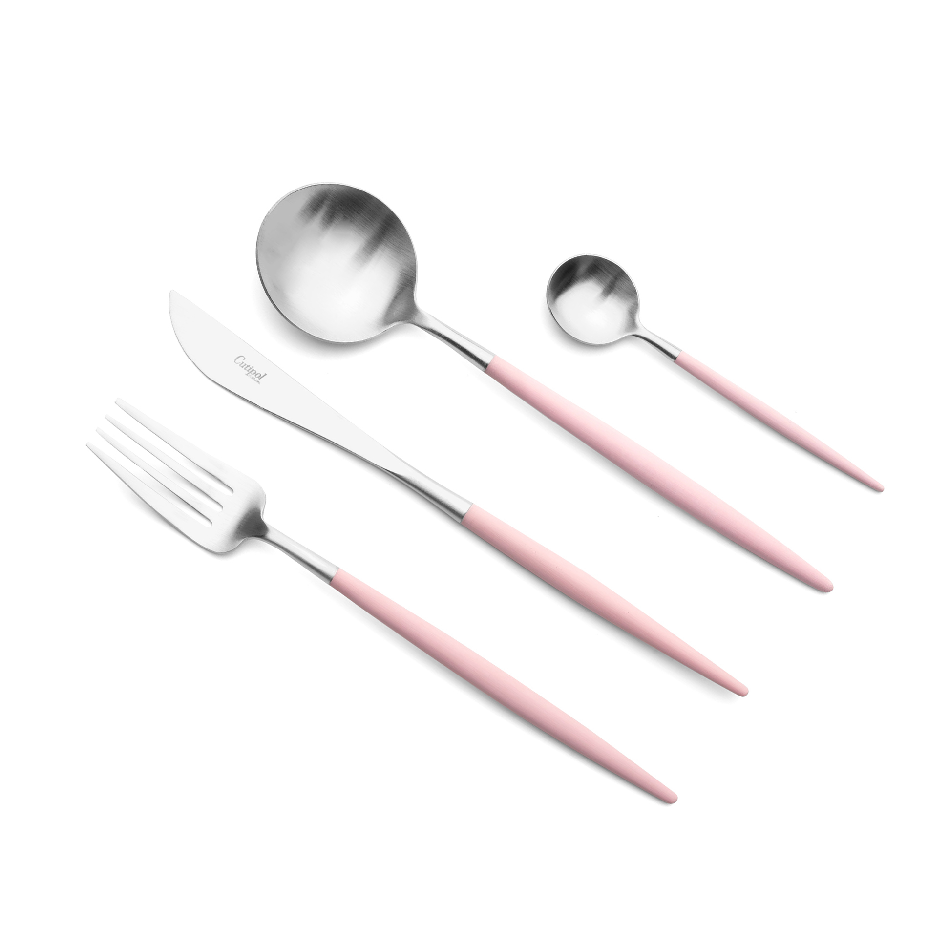 Набор столовых приборов Cutipol Goa Pink 24пр розовый GO.006.PK, арт. GO.006.PK - фото 1