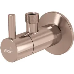 Alcaplast ARV001-RG-P Угловой вентиль с фильтром 1/2