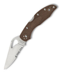 Фото Складной нож Spyderco Meadowlark 2, сталь 8Cr13MoV, рукоять FRN, коричневый