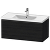 Duravit D-Neo DE425601616 Тумбочка подвесная 440x984x452, 1 ящик, цвет: Black Oak