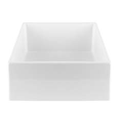 Gessi Rettangolo 37543#516 Раковина накладная 40х40см, с донным клапаном, цвет: белый фото