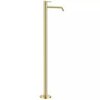 AQUAme Siena AQM6211BG Смеситель для напольной раковины (монт. часть в комплекте), золото шлифованное