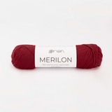Пряжа Orion Merilon 4236 темно-красный