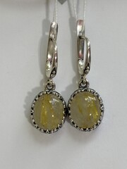 Орнета (серьги из серебра)