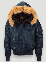 Куртка Мужская Alpha N-2B Flight Jacket (т.синяя - r.blue)