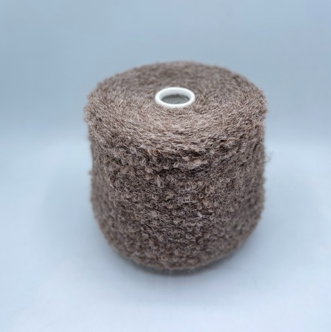 Luxury Selection by Ri.Go(пр.Италия), art-Fancy Alpaca ,190м/100гр, 92%Альпака бэби 8%полиамид , цвет-Серо-коричневый ,арт.27340
