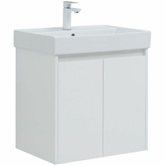 Aquanet Nova Lite 302523 Тумба с раковиной, цвет: белый глянец фото