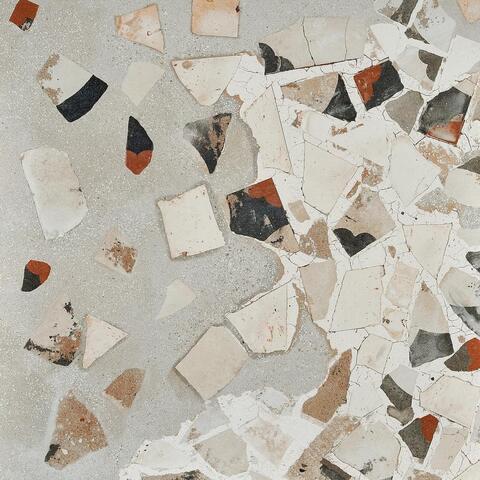 Fioranese Ceramica I Cocci Cenere Spaccato 90x90