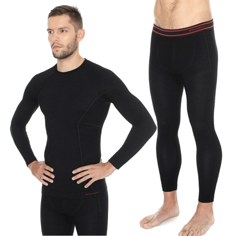 BRUBECK ACTIVE WOOL мужской комплект термобелья