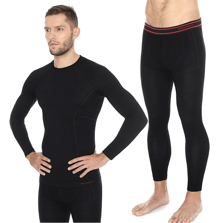 BRUBECK ACTIVE WOOL мужской комплект термобелья