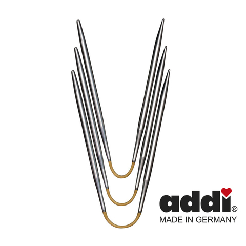 Cпицы чулочные гибкие ADDI CRASYTRIO 160-2, №3 21см