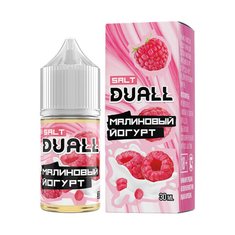 Жидкость DUALL Salt 2% HARD 30 ml - Малиновый йогурт