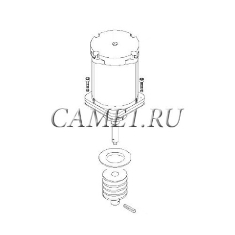 119RIBX053 Электродвигатель BX-246 в сборе