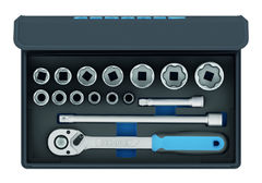 Набор головок 1/2" в сумке 15 шт | Gedoretools.ru