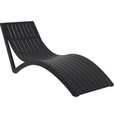 Лежак пластиковый Siesta Contract Black