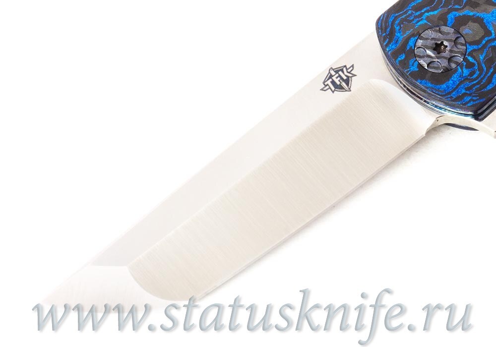 Нож TFK Tengu S90V CF Timascus