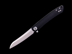 Фото Складной нож Dr.Tech W4224SB, сталь D2, рукоять G10, черный