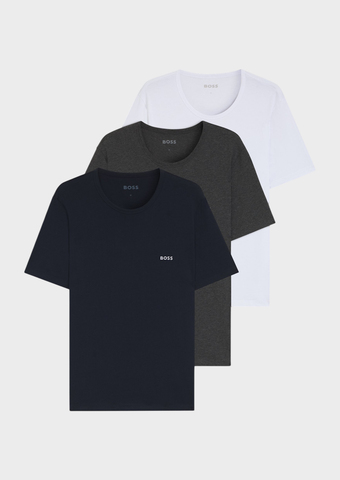 Футболка (3 шт.) BOSS Classic Crew Neck T-Shirt
