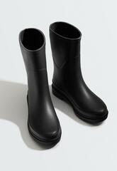 OYSHO Резиновые сапоги, черный