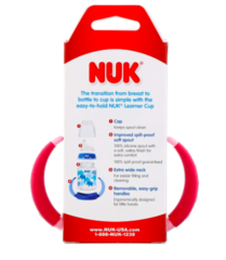 NUK, поильник, от 6 месяцев, розовый, 1 чашка, 150 мл