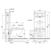 TOTO Jewelhex VRT0300 Манжета для подключения унитазов CW682 и CW681