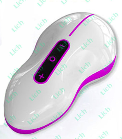 Розовый компактный вибромассажер Mouse