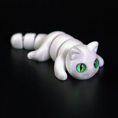 Мини котёнок игрушка антистресс, 10 см., белый
