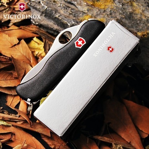 Нож складной Victorinox Sentinel One Hand, 111 mm Black (0.8413.MW3)