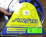 Звезда задняя ведомая Sunstar 5-3619-49BK JTR460-49 JTA460BLK