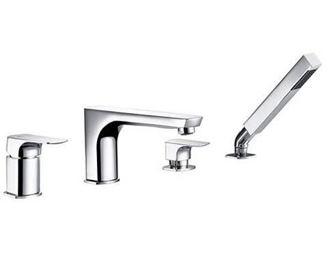 WasserKRAFT Salm 2755 Смеситель на борт ванны, цвет: хром