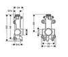 Axor Shower Collection 40877180 Встраиваемая часть короткой полочки