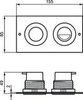 Ideal Standard Prosys Septa Pro R0134MY Панель смыва