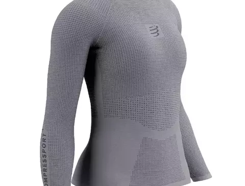 Футболка Женская с длинным рукавом On/Off Grey
