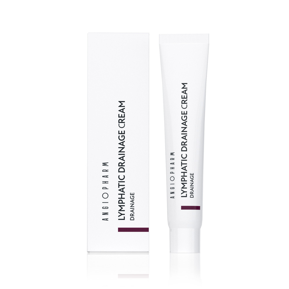 МИНИАТЮРА Крем для лица лимфодренажный ANGIOPHARM Lymphatic Drainage Cream 7 мл
