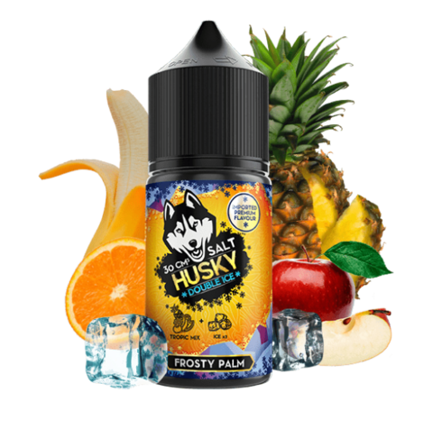 Жидкость HUSKY IMPORT DOUBLE ICE Salt (20MG STRONG) 30 ml - Frosty Palm (Тропические фрукты)