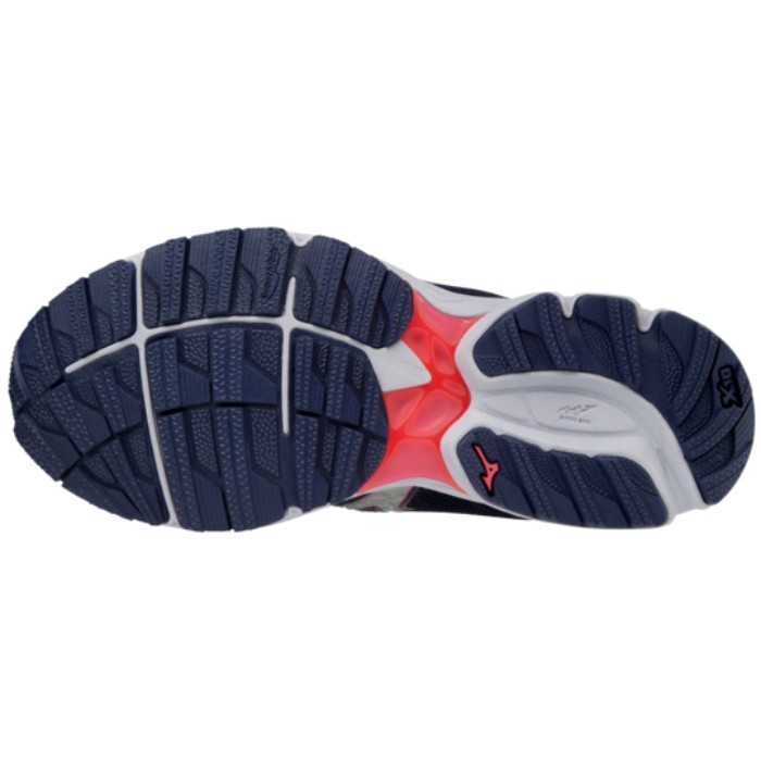 Кроссовки для бега женские Mizuno Wave Rider 21 GoreTex синие - 3