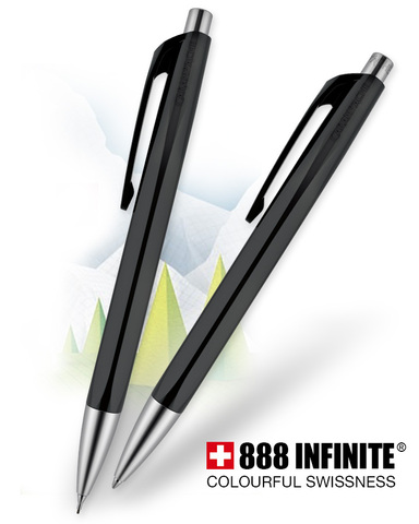 Карандаш механический Carandache Office 884 Infinite Black, 0,7 mm (884.009_GB)