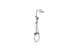 Aquatek AQ2040BGM AQ2040BGM ВЕГА душевая система (смеситель для ванны) 3jet 250мм, оружейная сталь фото