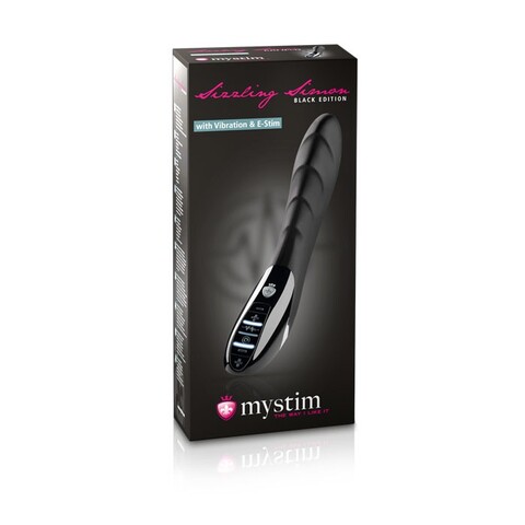 46872 / Sizzling Simon - Black Edition Электростимулятор с вибрацией