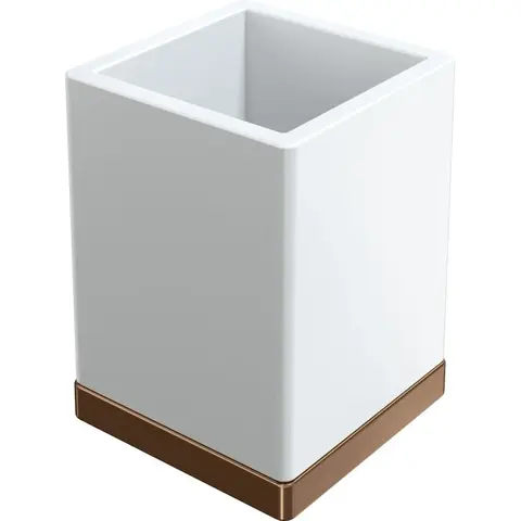 Boheme 10961-BRB Стакан настольный Qubic Brushed Bronze