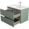 BelBagno KRAFT 39-700/390-2C-SO-VO База под раковину подвесная с фрезерованными ручками по всей длине фасада с 2 выкатн. ящ., Еловый Мат.,700x395x500