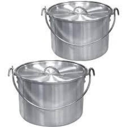 Набор котлов алюминиевых с крышкой Tramp (4,8л+9л)
