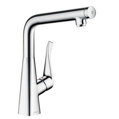 Hansgrohe Metris Select M71 14883000 Смеситель для кухни с Г-образным изливом