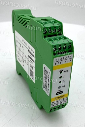 Фото RT-MRPD1-PH10-30/F1 - Электронный усилитель внешний для управления клапаном - пропорциональный регулятор расхода 4WRPH10, сигнал 4-20 мА