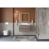 BelBagno KRAFT-800-2C-SO-СO База под раковину подвесная с фрезерованными ручками по всей длине фасада с двумя выкатн. ящ., Бежевый Мат., 800x455x500
