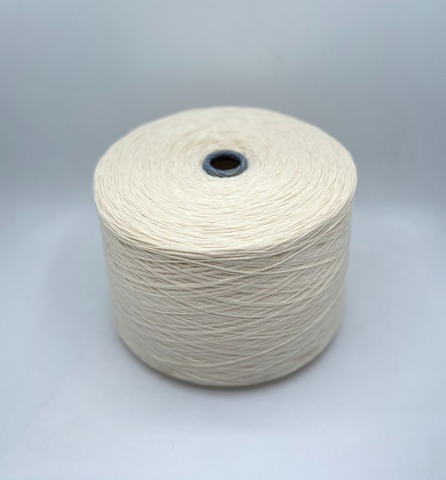 New MIll (пр.Италия), art-Zeta Greggio 375м(смотка в 4 нити)/100гр,45%Меринос 45%Хлопок 10% полиамид, цвет-Натуральный белый. арт.28480